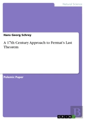17th Century Approach To Fermat'S Last Theorem
