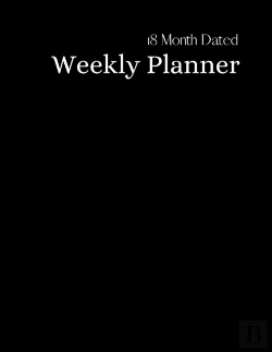 Bertrand.pt - 18 Dated Weekly Planner