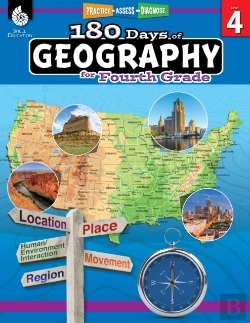 Bertrand.pt - 180 Daysâ„¢: Geography For Fourth Grade
