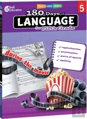 180 Daysâ„¢: Language For Fifth Grade