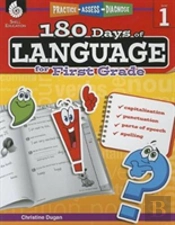 180 Daysâ„¢: Language For First Grade