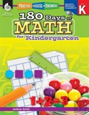 180 Daysâ„¢: Math For Kindergarten