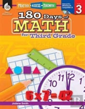 180 Daysâ„¢: Math For Third Grade