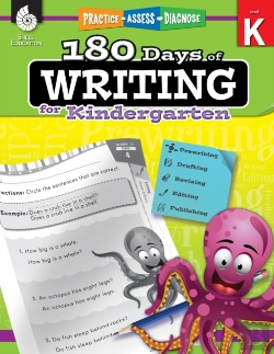 Bertrand.pt - 180 Daysâ„¢: Writing For Kindergarten