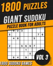 1800 Giant Sudoku Puzzles Book