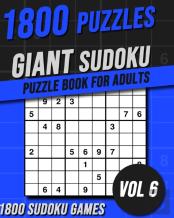 1800 Giant Sudoku Puzzles Book