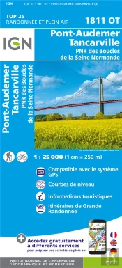 1811ot - Pont-Audemer Tancarville ; Pnr Des Boucles De La Seine Normande (4e Édition)