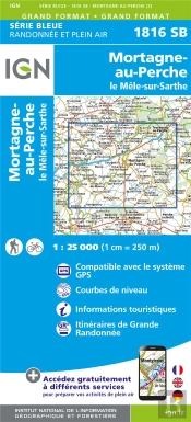 1816sb : Mortagne-Au-Perche ; Le Mêle-Sur-Sarthe (2e Édition)