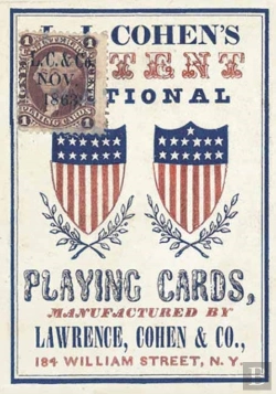 Bertrand.pt - 1863 Patent National Poker Deck