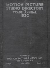 1920 Motion Picture Studio Directory