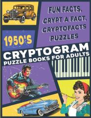 1950'S Cryptogram Puzzle Books For Adults