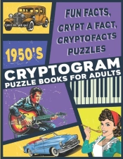 1950'S Cryptogram Puzzle Books For Adults