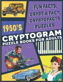 Bertrand.pt - 1950'S Cryptogram Puzzle Books For Adults