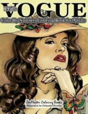 1950s Vogue Color By Numbers Coloring Bo