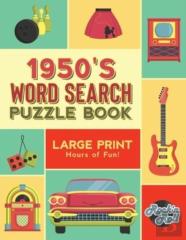 1950'S Word Search Puzzle Book