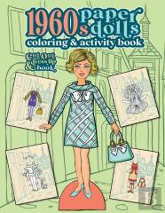 1960s Paper Dolls Coloring And Activity Book