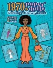 1970s Paper Dolls Coloring And Activity Book
