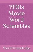 1990s Movie Word Scrambles