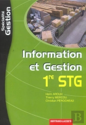 1ère Année; Stg ; Information Et Gestion ; Specialite Gestion