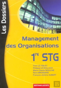 Bertrand.pt - 1ère Année; Stg ; Les Dossiers Management Des Organisations