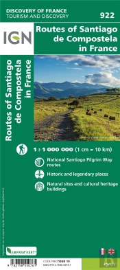 1m922 ; Lles Chemins Vers Saint-Jacques De Compostelle (3e Édition)