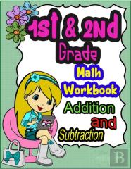 1st And 2nd Grade Math Workbook Addition And Subtraction