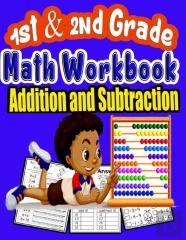 1st And 2nd Grade Math Workbook Addition And Subtraction