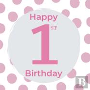 1st Birthday Guest Book (Hardcover)