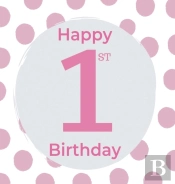 1st Birthday Guest Book (Hardcover)