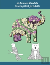 20 Animals Mandala Coloring Book For Adults