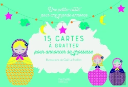 Bertrand.pt - 20 Cartes À Gratter Pour Annoncer Sa Grossesse ; Une Petite Carte Pour Une Grande Annonce