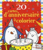 20 Cartes D'Anniversaire A Colorier