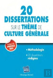 20 Dissertations Sur Le Thème De Culture Générale 2014