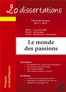 Bertrand.pt - 20 Dissertations Sur Le Thème De Français 2015 2016 En Prepas Scientifiques