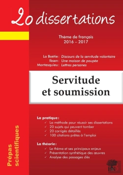 Bertrand.pt - 20 Dissertations Sur Le Theme De Francais 2016 2017 En Prepa Scientifique