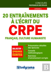 20 Entrainements A L'Ecrit Au Crpe
