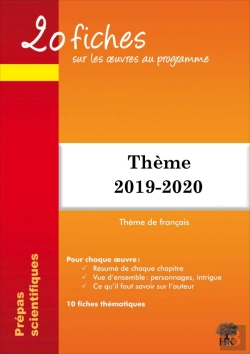 Bertrand.pt - 20 Fiches ; Les Œuvres Au Programme ; Prépas Scientifiques (Édition 2019/2020)