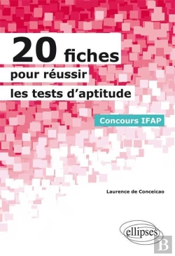 Bertrand.pt - 20 Fiches Pour Réussir Les Tests D'Aptitude ; Concours Ifap