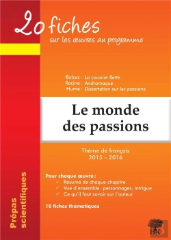 Bertrand.pt - 20 Fiches Sur Les Oeuvres Au Programme Thème De Français 2015 2016 Prépas Scientifiques