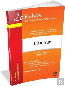 Bertrand.pt - 20 Fiches ; Sur Les Oeuvres Au Programme ; Thème De Français ; Prépas Scientifiques (Édition 2018/2019)