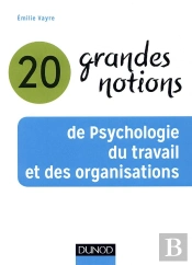 20 Grandes Notions De Psychologie Du Travail Et Des Organisations