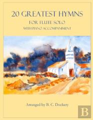 20 Greatest Hymns For Flute Solo With Piano Accompaniment