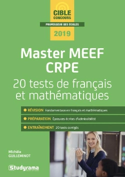 Bertrand.pt - 20 Tests De Francais Et Mathematiques, Entree En Master Meef 1er Degre