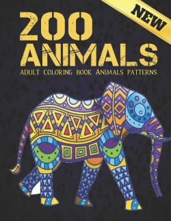 Bertrand.pt - 200 Animals Adult Coloring Book Animals Patterns