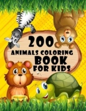 200 Animals Coloring Book For Kids