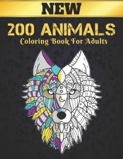 Bertrand.pt - 200 Animals New Coloring Book For Adults