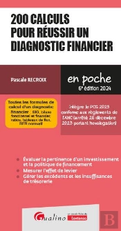 200 Calculs Pour Reussir Un Diagnostic Financier - Toutes Les Formules De Calcul Indispensables Pour