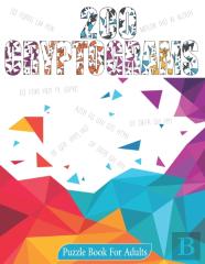 200 Cryptograms Puzzle Book For Adults