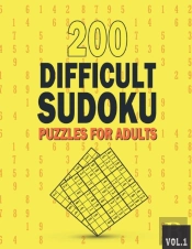 200 Difficult Sudoku Puzzles For Adults