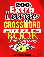 200+ Extra Large Crossword Puzzle Book For Seniors